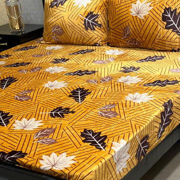 Winter Special Fleece King Size Bedsheet - B#08